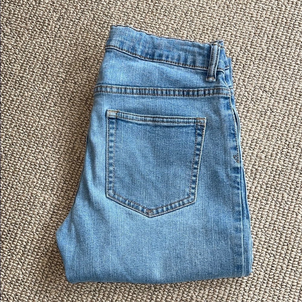 GAP Straight Leg Blue Denim Jeans